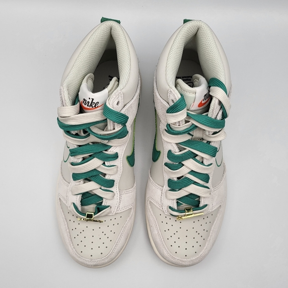 NEW 4.5 Youth | 6 Women Nike Dunk High SE Light Bone Sail First Use DD0733-001 - Picture 8 of 10